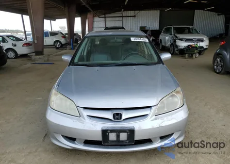 2005 Honda Civic Ex from USA, damaged, VIN 2HGES26795H547224
